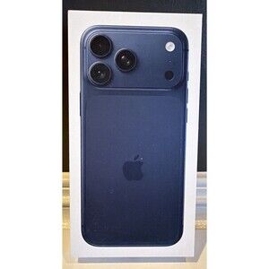 EMPTY BOX ONLY iPhone 17 Pro Blue Packaging Original Storage Organization
